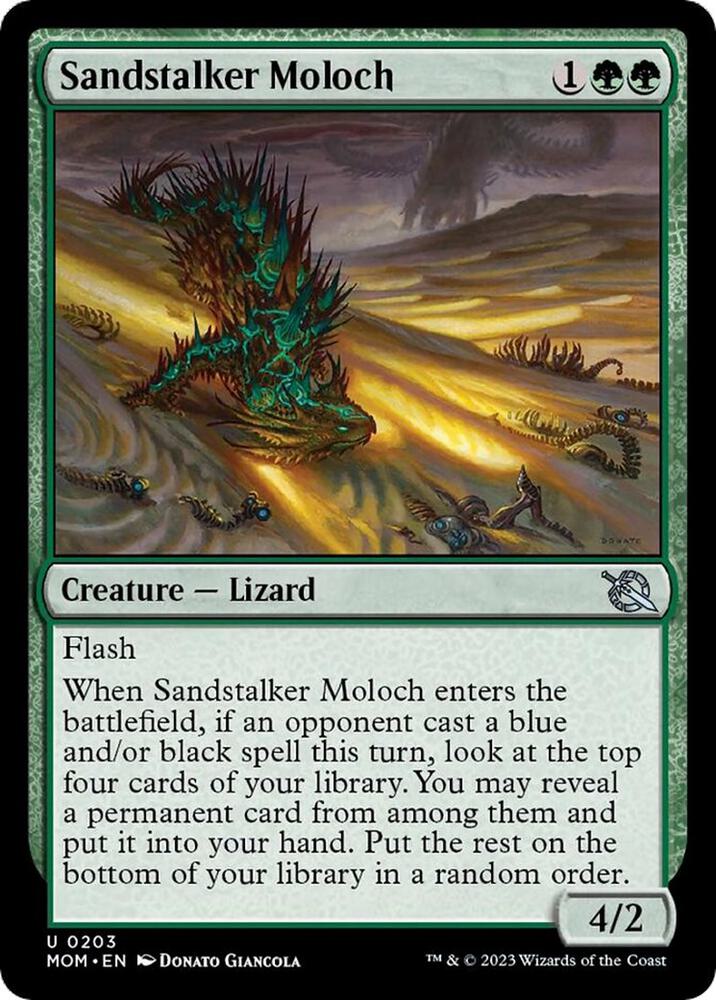 Sandstalker Moloch (203) [March of the Machine]