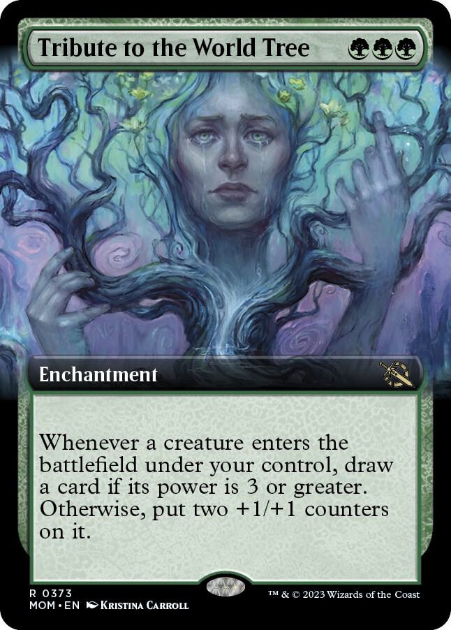 Tribute to the World Tree (Extended Art) (373) [March of the Machine] [Extended Art]