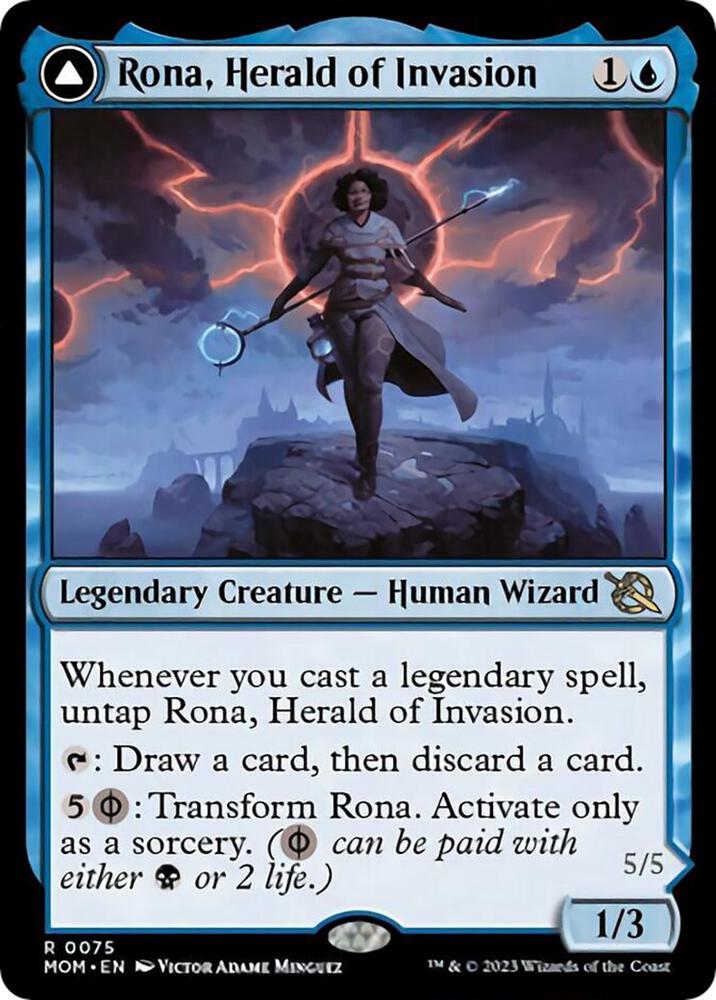 Rona, Herald of Invasion (75) [March of the Machine]