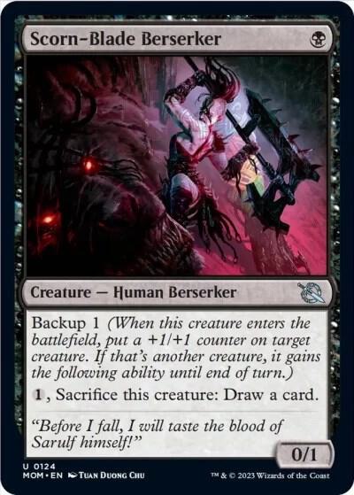 Scorn-Blade Berserker (124) [March of the Machine]