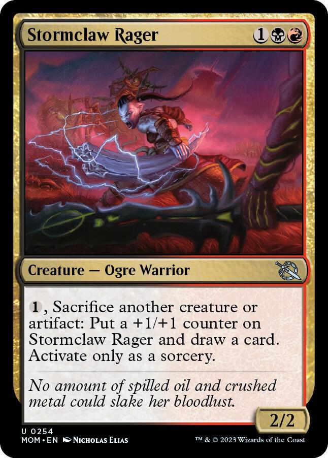 Stormclaw Rager (254) [March of the Machine]