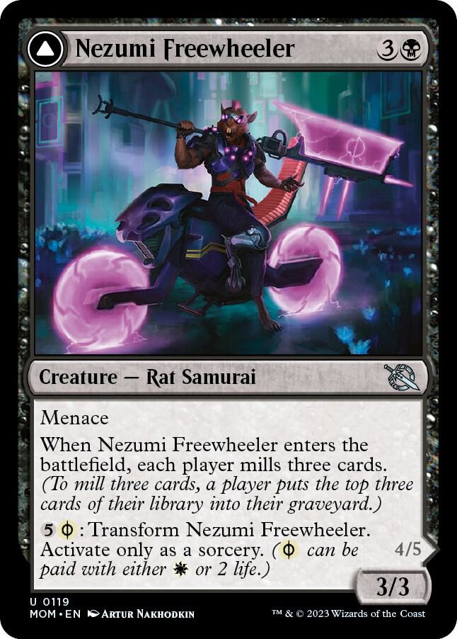 Nezumi Freewheeler (119) [March of the Machine]