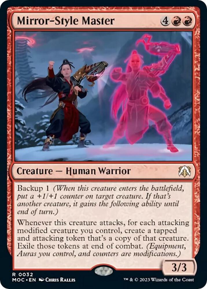 Mirror-Style Master (32) [March of the Machine Commander]
