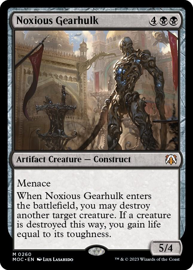 Noxious Gearhulk (260) [March of the Machine Commander]