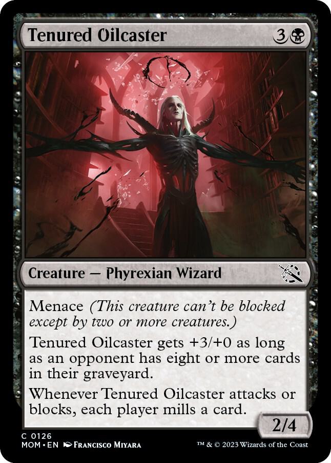 Tenured Oilcaster (126) [March of the Machine]