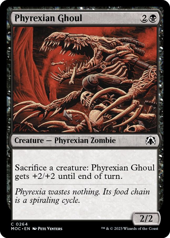 Phyrexian Ghoul (264) [March of the Machine Commander]