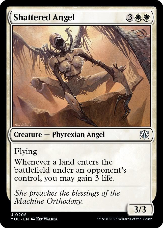 Shattered Angel (206) [March of the Machine Commander]