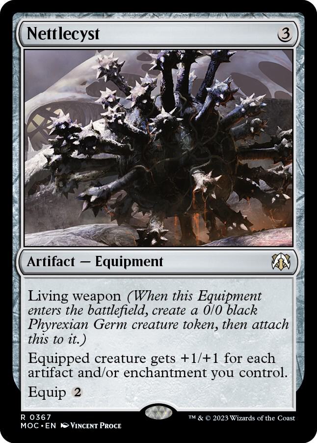 Nettlecyst (367) [March of the Machine Commander]