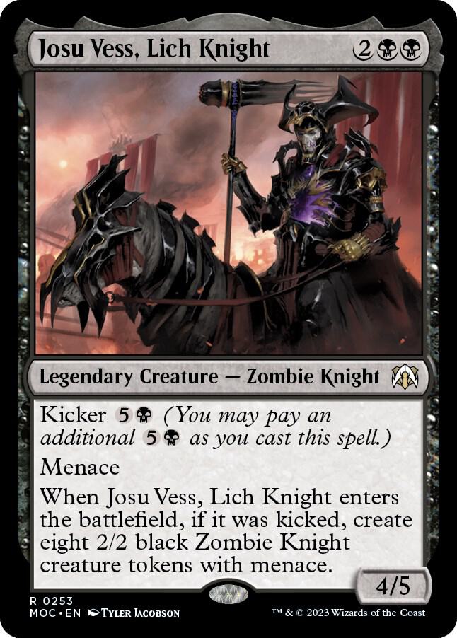 Josu Vess, Lich Knight (253) [March of the Machine Commander]