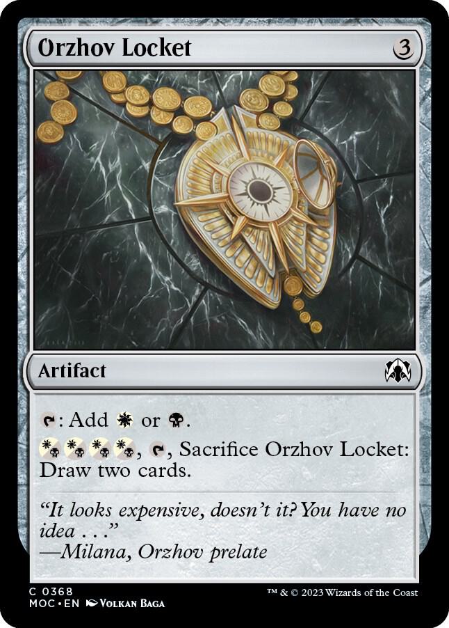 Orzhov Locket (368) [March of the Machine Commander]