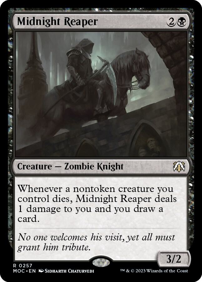 Midnight Reaper (257) [March of the Machine Commander]
