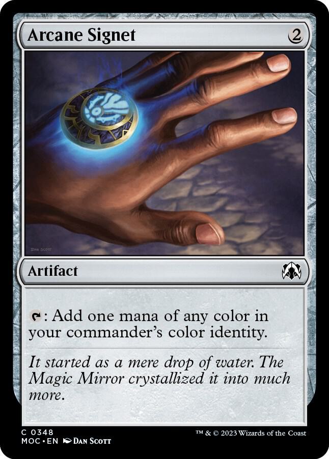 Arcane Signet (348) [March of the Machine Commander]