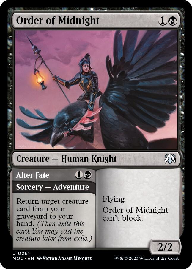 Order of Midnight (261) [March of the Machine Commander]