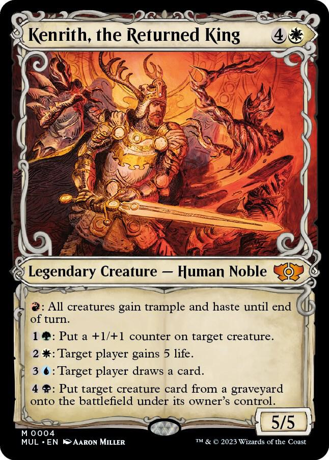 Kenrith, the Returned King (4) [Multiverse Legends] [Showcase]