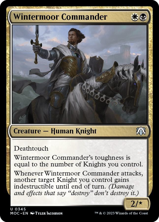 Wintermoor Commander (345) [March of the Machine Commander]