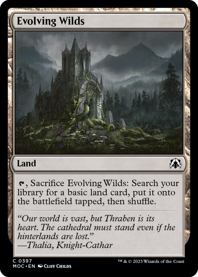 Evolving Wilds (397) [March of the Machine Commander]