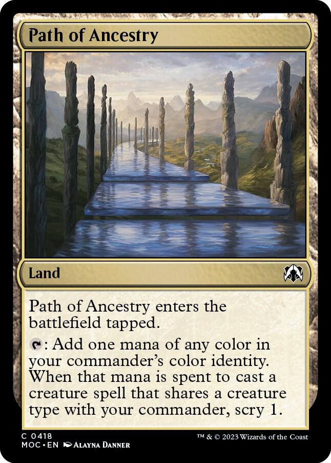 Path of Ancestry (418) [March of the Machine Commander]