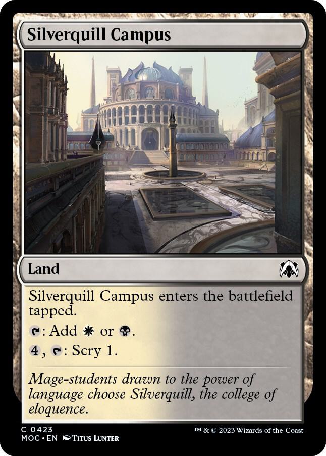 Silverquill Campus (423) [March of the Machine Commander]
