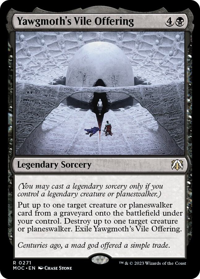 Yawgmoth's Vile Offering (271) [March of the Machine Commander]