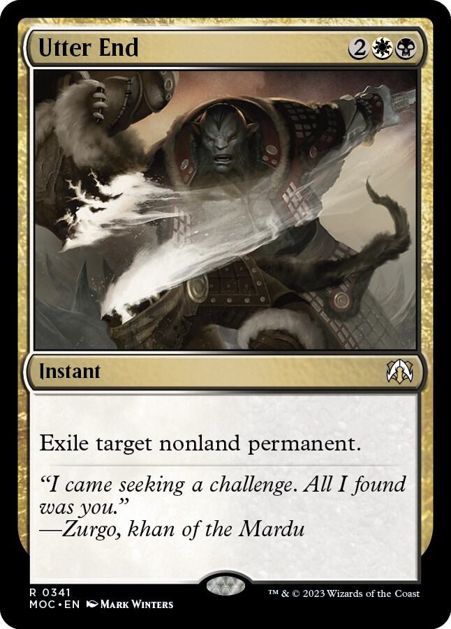 Utter End (341) [March of the Machine Commander]