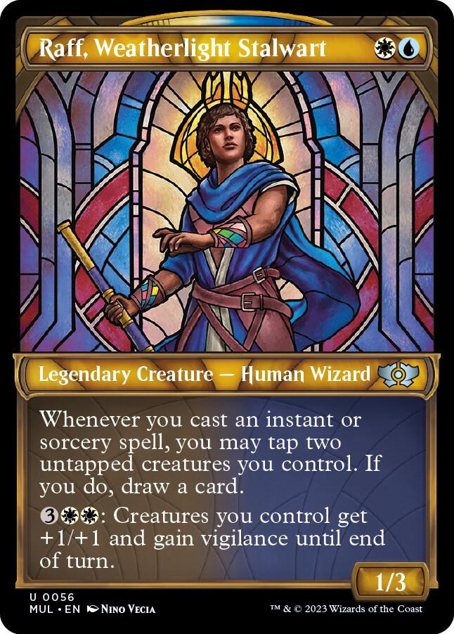 Raff, Weatherlight Stalwart (56) [Multiverse Legends] [Showcase]