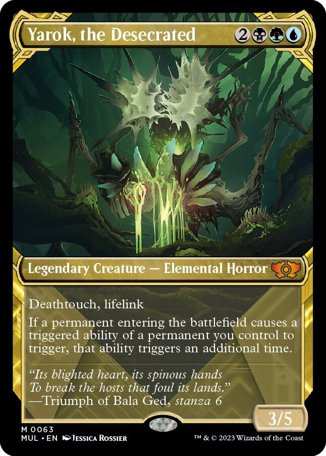 Yarok, the Desecrated (63) [Multiverse Legends] [Showcase]