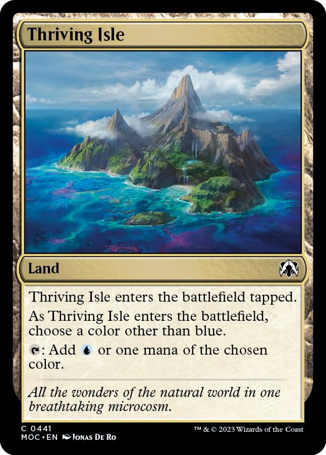Thriving Isle (441) [March of the Machine Commander]