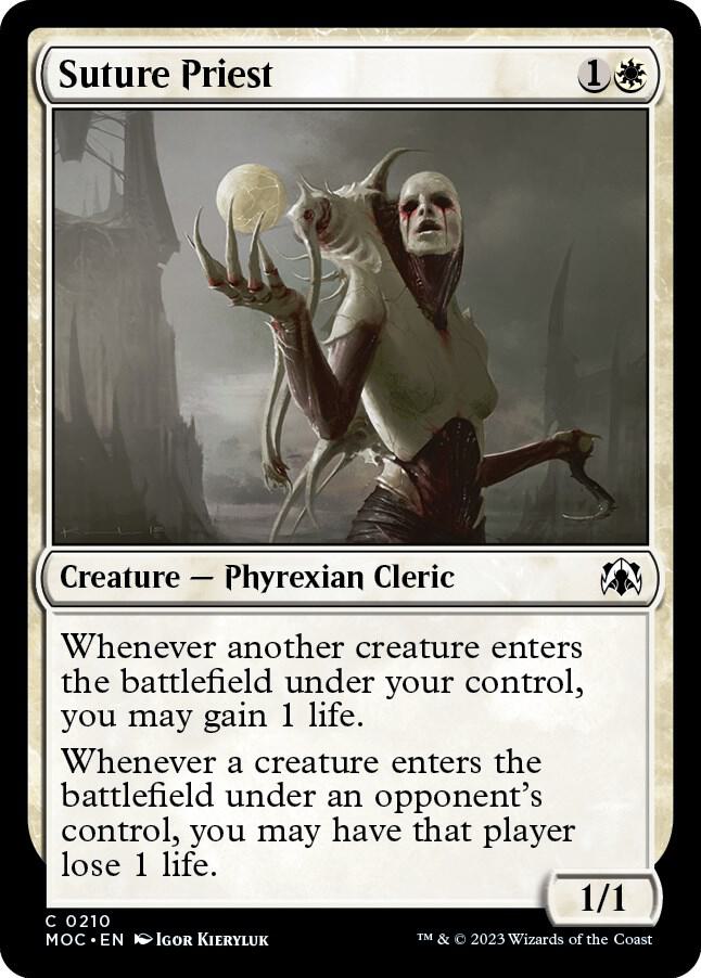 Suture Priest (210) [March of the Machine Commander]