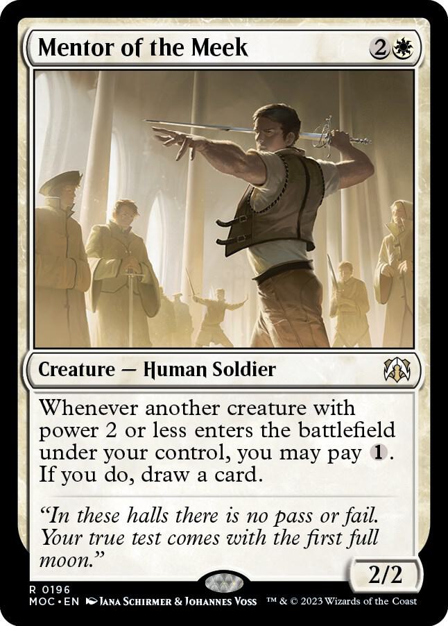Mentor of the Meek (196) [March of the Machine Commander]