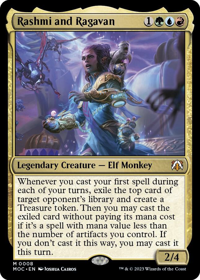 Rashmi and Ragavan (8) [March of the Machine Commander]