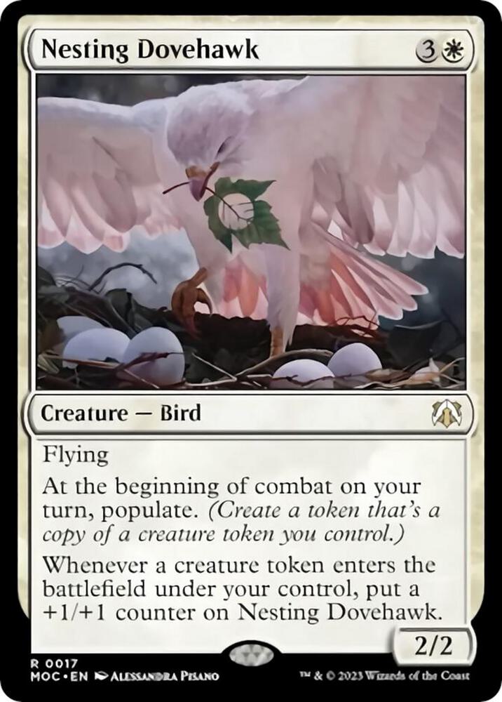 Nesting Dovehawk (17) [March of the Machine Commander]