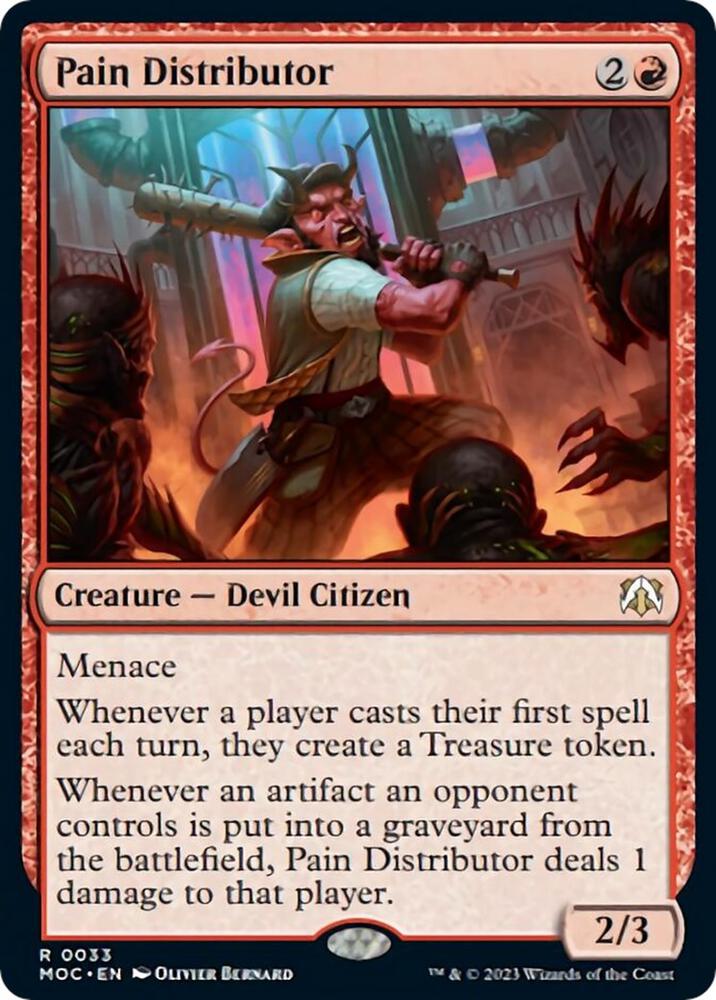 Pain Distributor (33) [March of the Machine Commander]