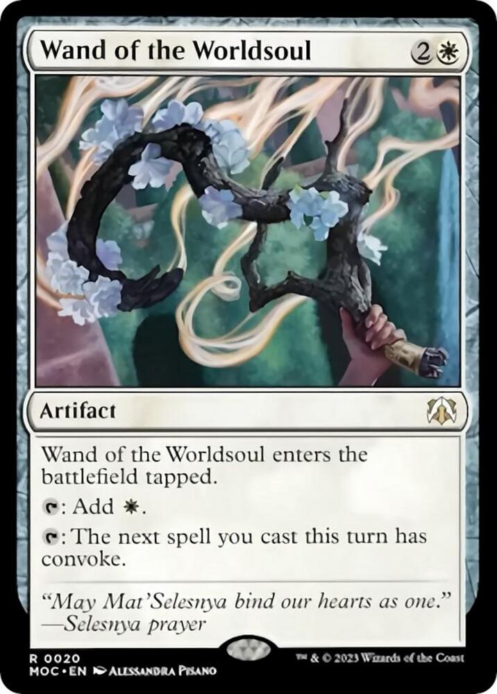 Wand of the Worldsoul (20) [March of the Machine Commander]