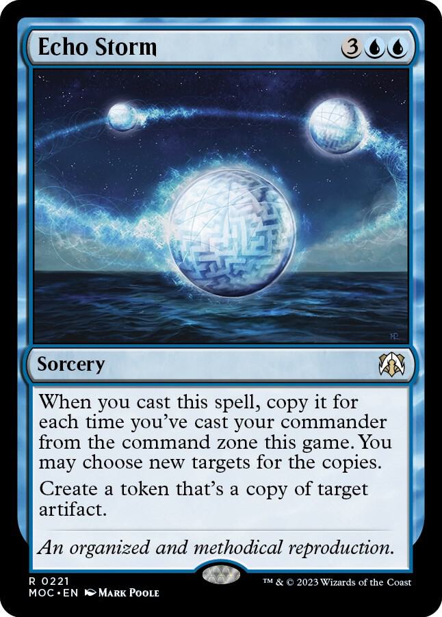 Echo Storm (221) [March of the Machine Commander]