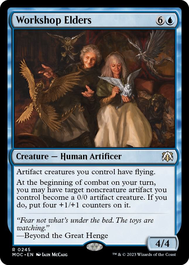 Workshop Elders (245) [March of the Machine Commander]