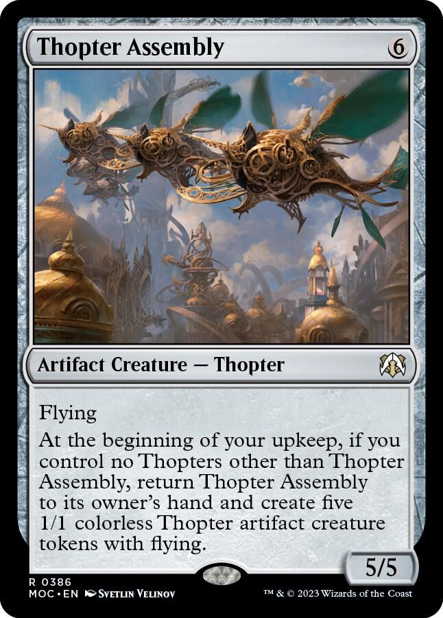 Thopter Assembly (386) [March of the Machine Commander]