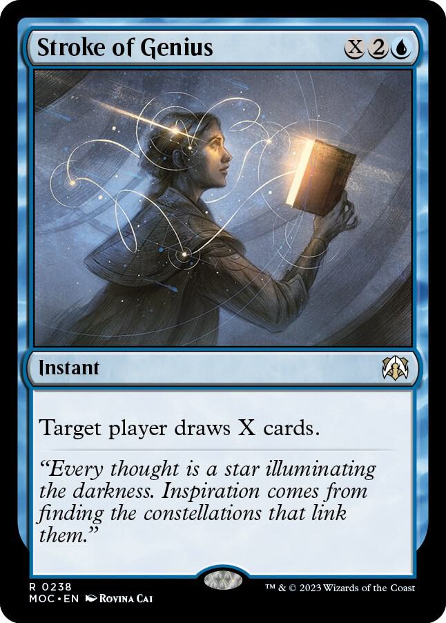Stroke of Genius (238) [March of the Machine Commander]