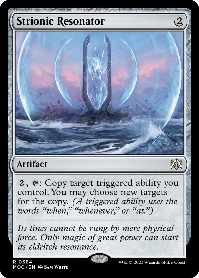 Strionic Resonator (384) [March of the Machine Commander]