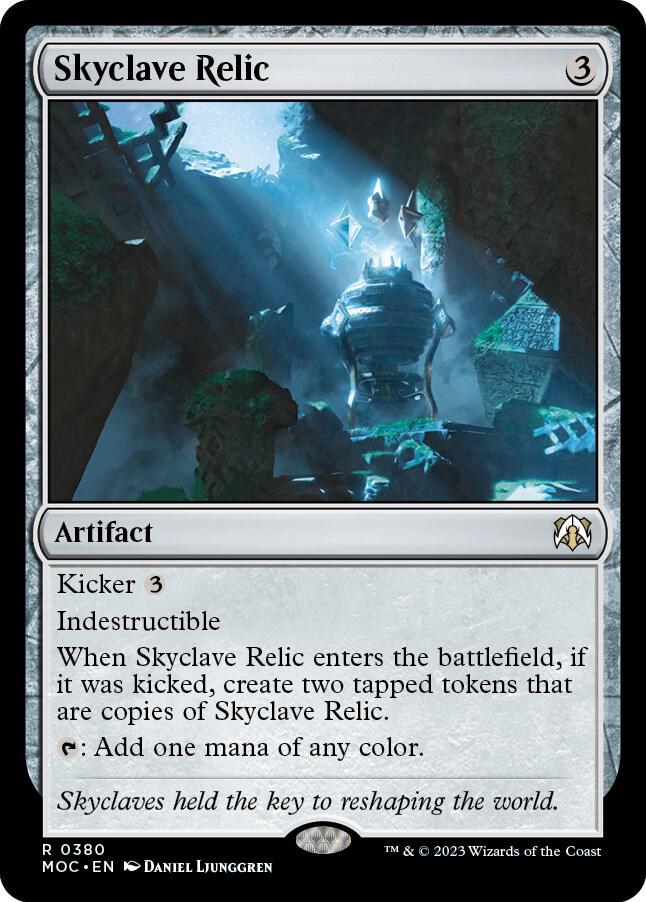 Skyclave Relic (380) [March of the Machine Commander]