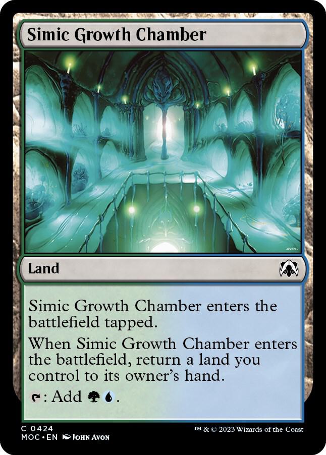 Simic Growth Chamber (424) [March of the Machine Commander]