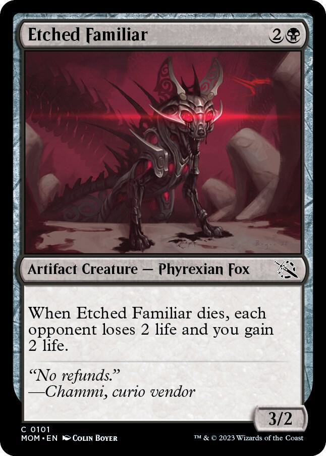 Etched Familiar (101) [March of the Machine]