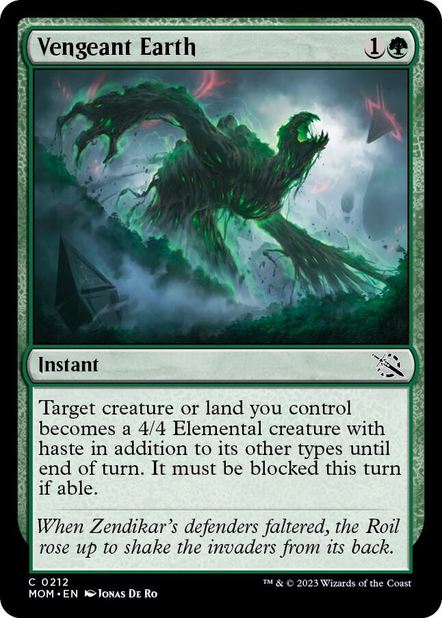 Vengeant Earth (212) [March of the Machine]