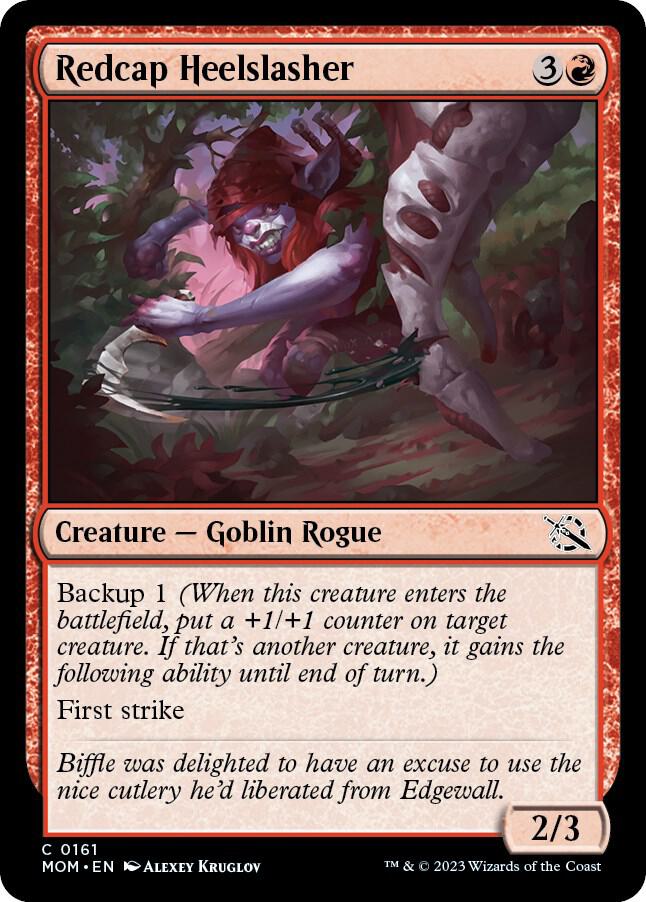 Redcap Heelslasher (161) [March of the Machine]