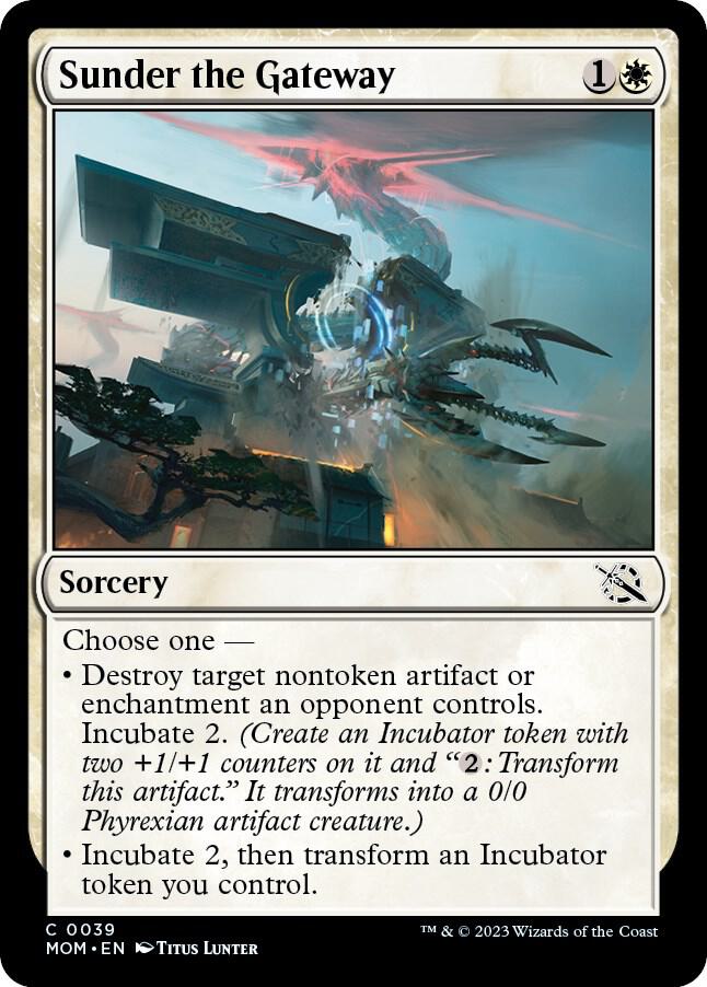 Sunder the Gateway (39) [March of the Machine]