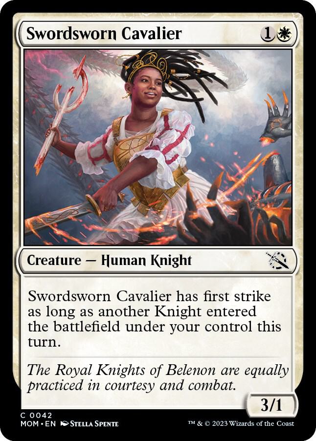Swordsworn Cavalier (42) [March of the Machine]