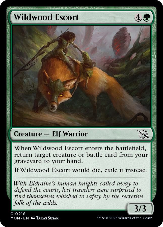 Wildwood Escort (216) [March of the Machine]