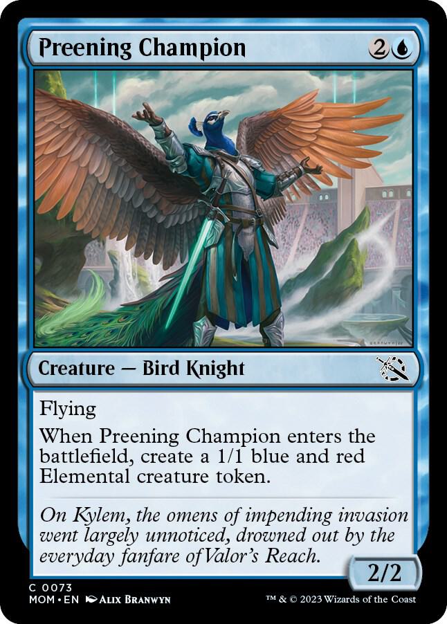 Preening Champion (73) [March of the Machine]