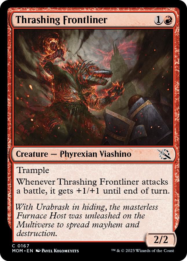 Thrashing Frontliner (167) [March of the Machine]