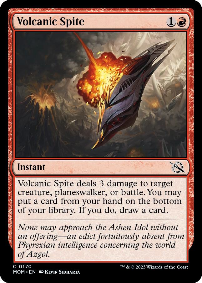 Volcanic Spite (170) [March of the Machine]