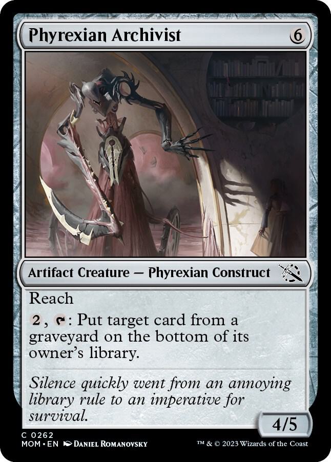 Phyrexian Archivist (262) [March of the Machine]